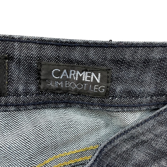 Rocawear 9 Carmen Jeans Slim Boot Leg Cotton Spandex Pockets - Picture 5 of 9